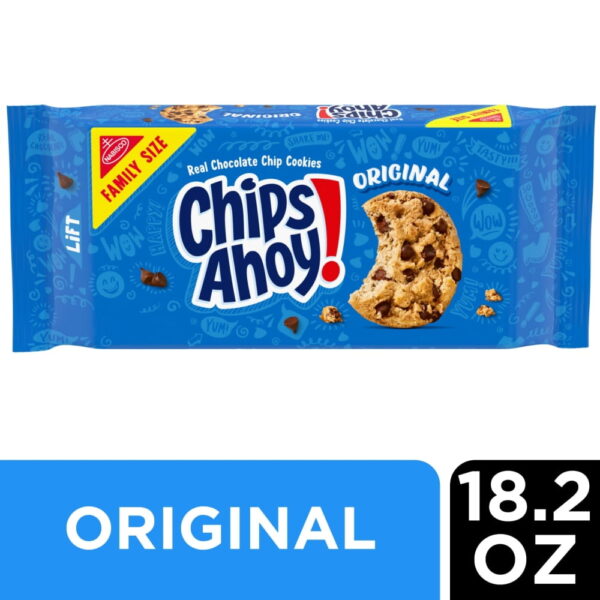 CHIPS AHOY! Original Chocolate Chip Cookies Family Size. 18.2 oz