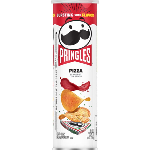 Pringles Pizza Potato Crisps Chips. 14 Count