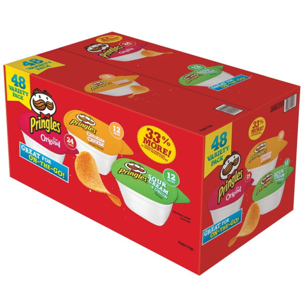 Pringles Snack Stacks Variety Pack (48 Count)