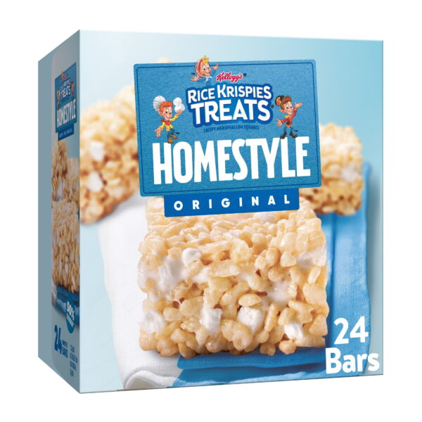 Rice Krispies Treats Homestyle Original Chewy Marshmallow Snack Bars. Kids Snacks. 27.9 oz. 24 Count