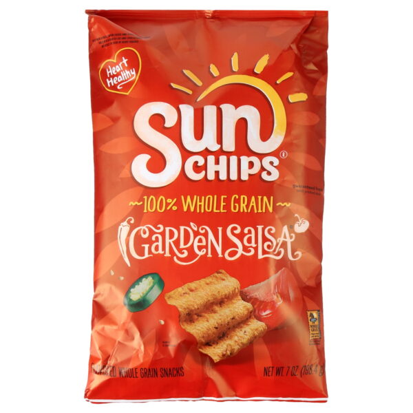 SunChips 7 oz Garden Salsa Whole Grain Snacks. Bag