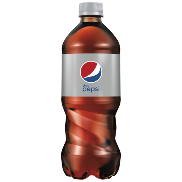 Diet Pepsi Soda 20oz Bottles. Quantity of 10